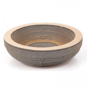 Papel Cat Bowl Scratch Board Nest